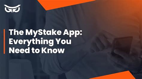 mystake applicationlication|MyStake app .